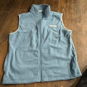 Men’s Columbia fleece vest